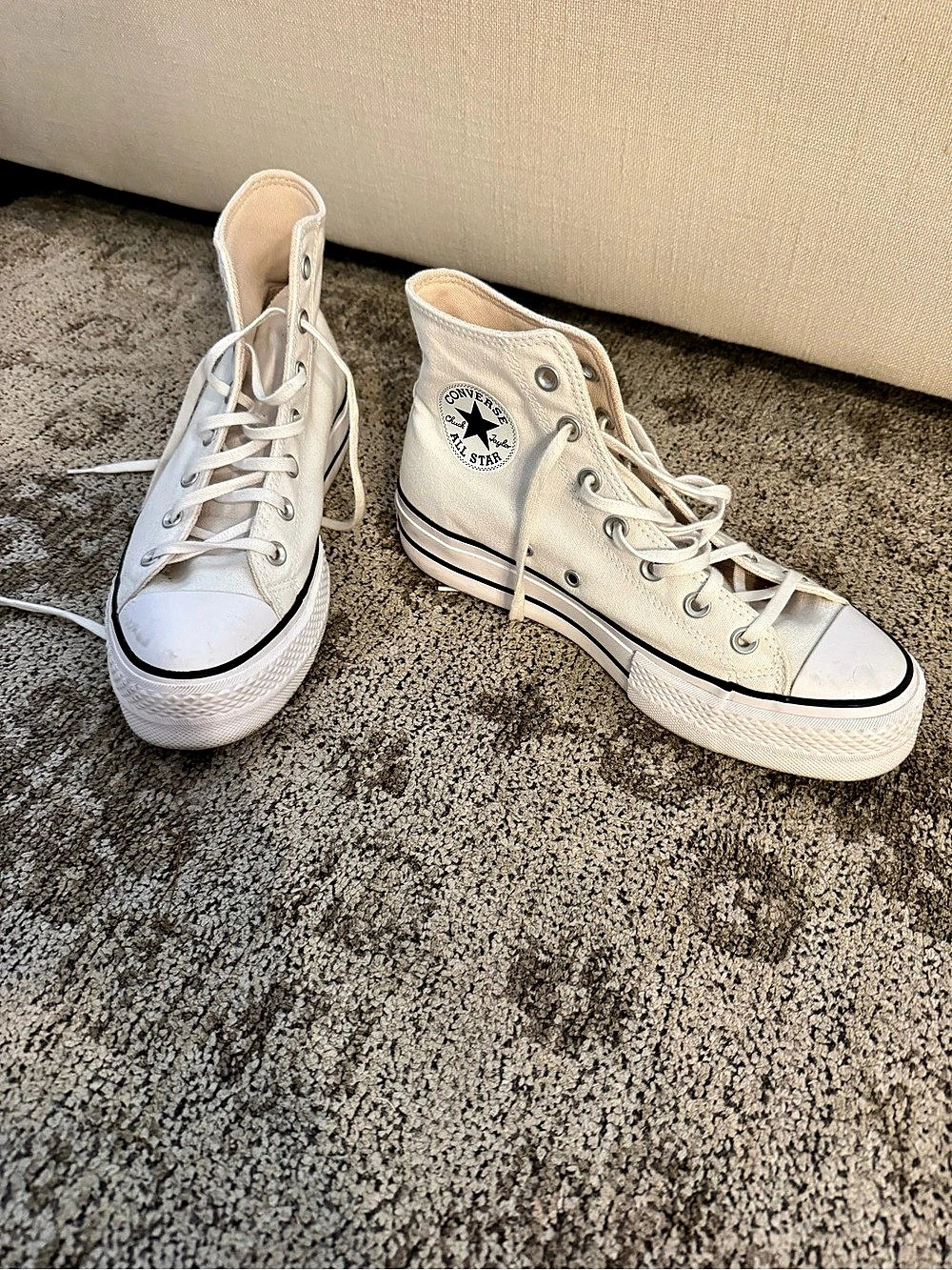 Converse Chuck Taylor All Star High Top Sneakers White US 8.5